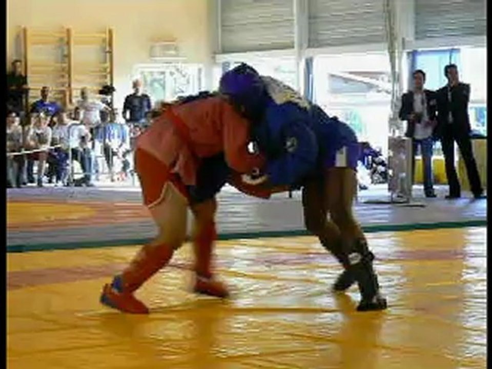 sambo combat salaise sur sanne 2 ème partie