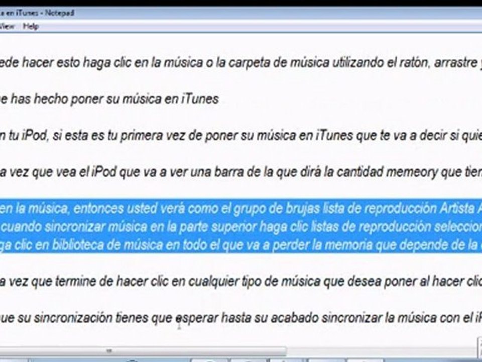 Cómo poner música en iTunes y el iPod
