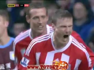 Астон Вилла - Сток Сити (1-1) 09.04.2012