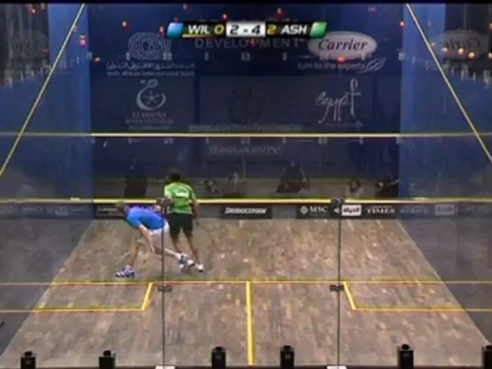 Squash - Ashour plus fort que Willstrop