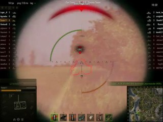 WorldOfTanks shot him to 4% #1