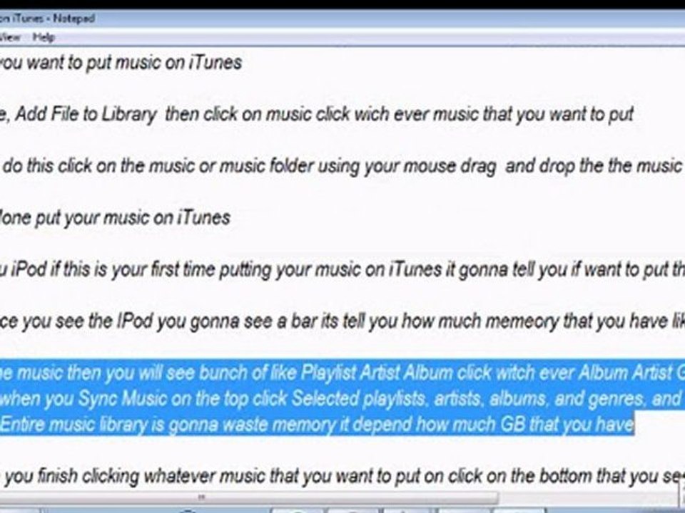 How to Put Music on iTunes and on iPod