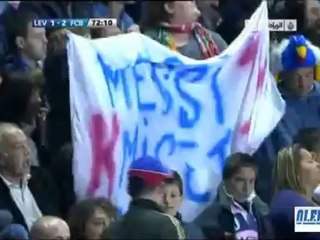 اهداف مباراة ليفانتي - برشلونة