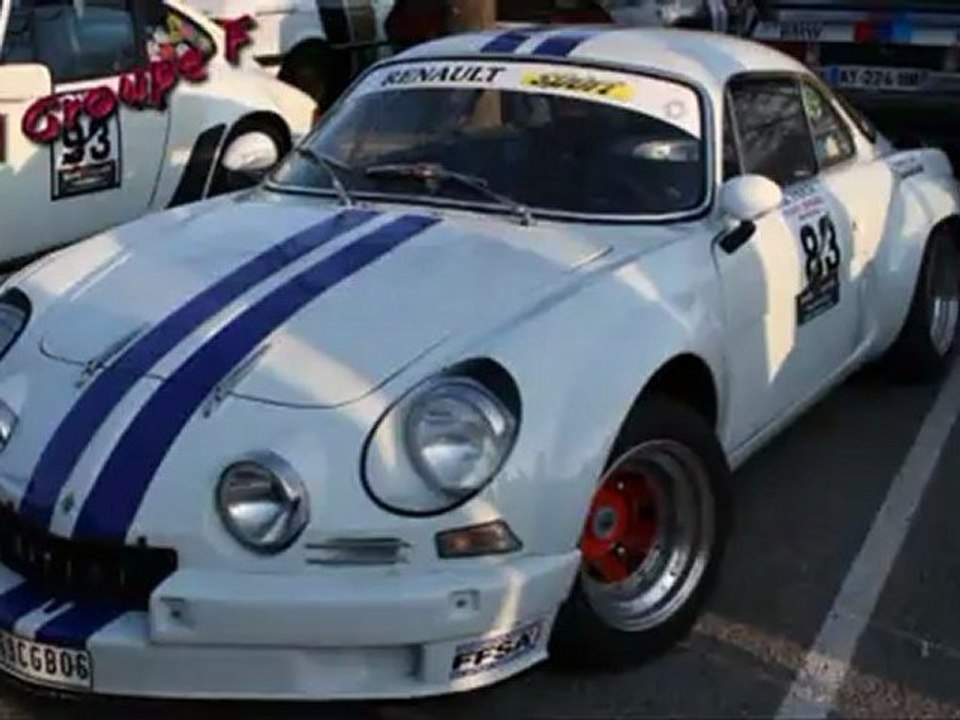 Montée Historique de St Cézaire 2012 spécial Alpine Berlinette