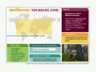 Réservation Meilleures-Vacances