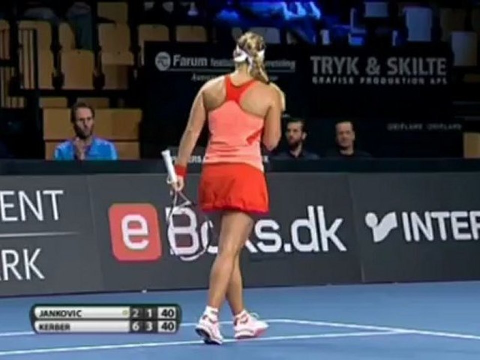 Copenhague -Kerber éclipse Jankovic