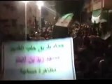 فري برس حماه المحتلةمسائية الثوار في حي طريق حلب 14 4 2012 Hama