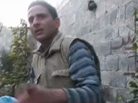 فري برس ريف دمشق ضمير هذا التصوير صباح يوم الجمعة للشهيد احمد عبدالله 13 4 2012 Damascus