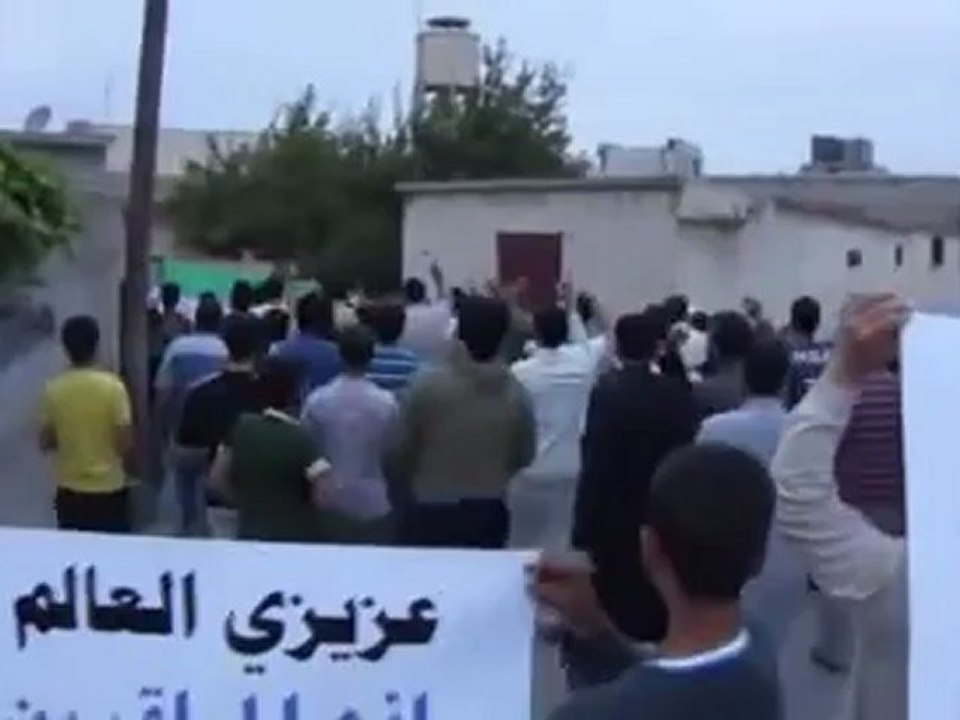 فري برس ريف حماه المحتل مظاهرةأحرار طيبة الامام  14 4 2012 ج2 Hama