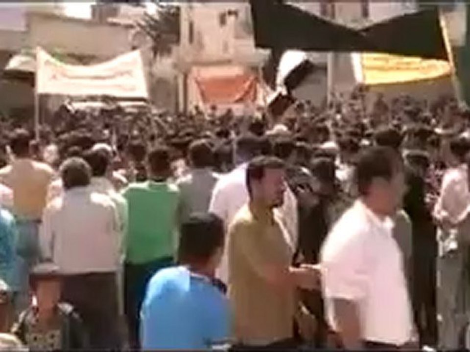 فري برس حمص الحولة مظاهرة نصرة لاحياء حمص 14 4 2012 ج2 Homs