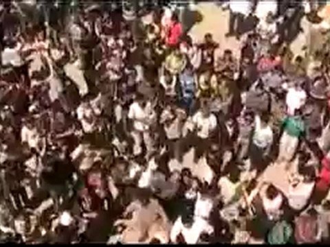 فري برس حمص الحولة مظاهرة نصرة لاحياء حمص 14 4 2012 ج1 Homs