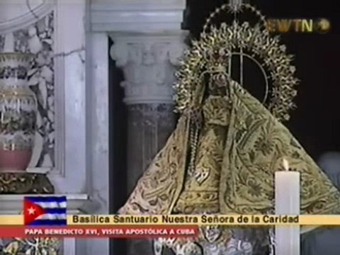 Papa en el Santuario de la Virgen de la Caridad del Cobre, Santiago, Cuba - Mar27mar2017