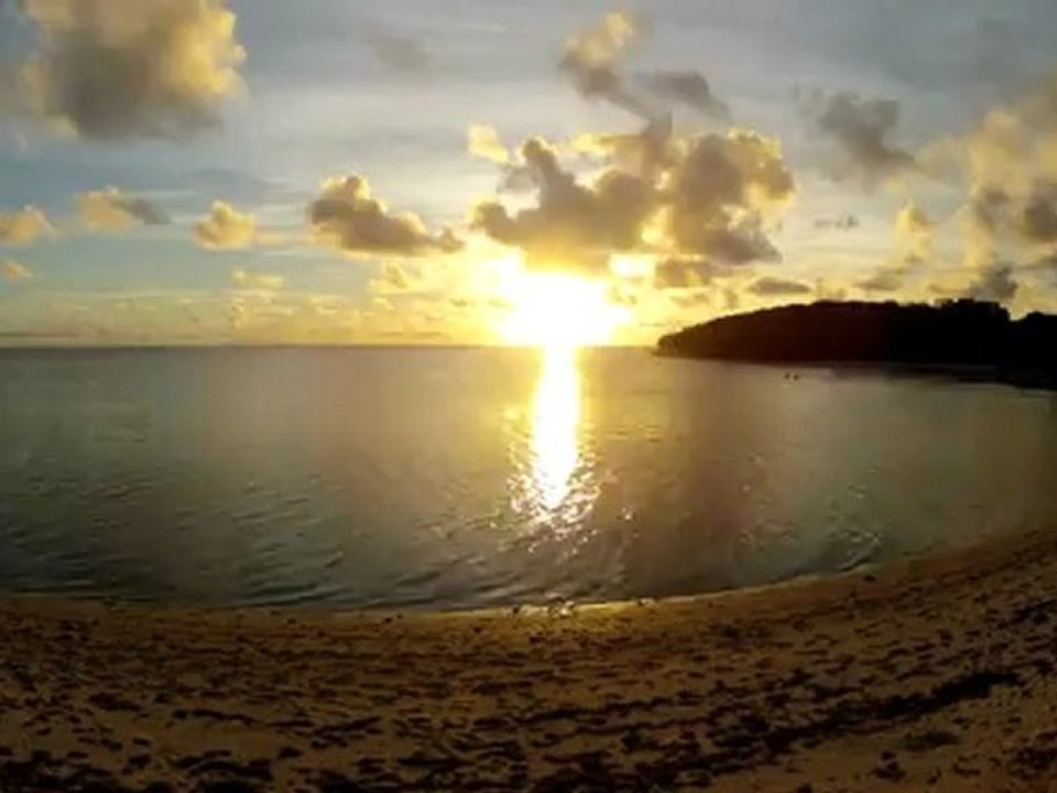 Timelapse coucher de soleil