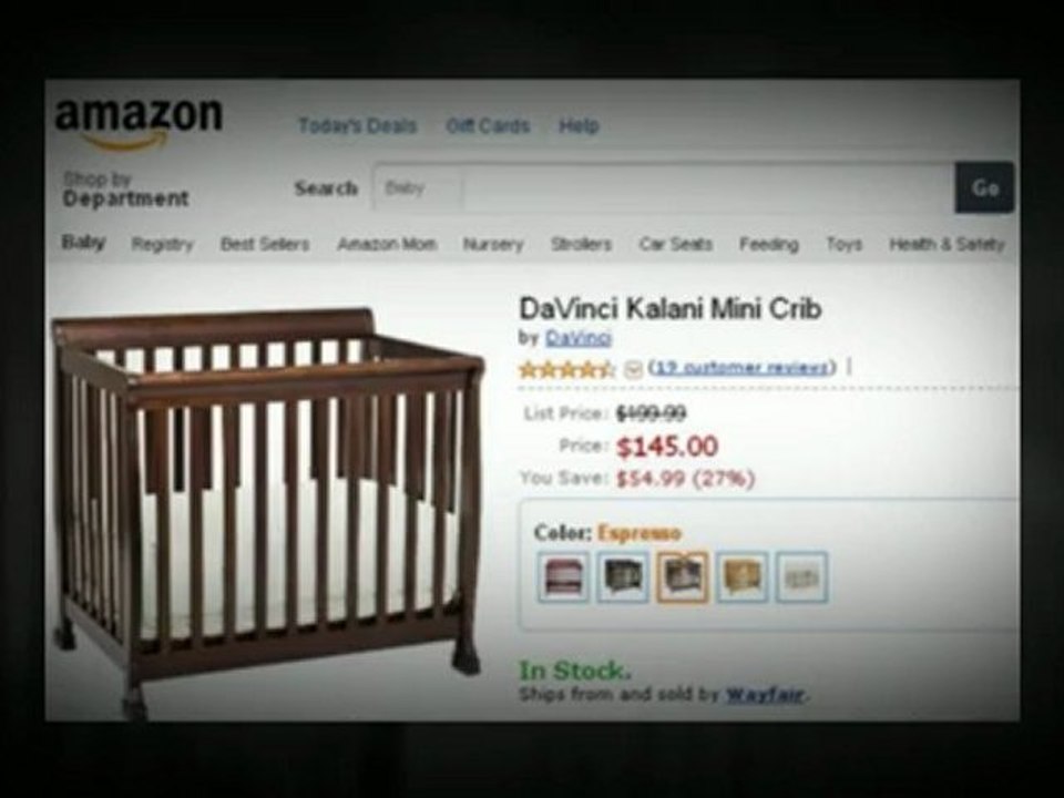 Davinci Kalani Mini Crib Video Dailymotion