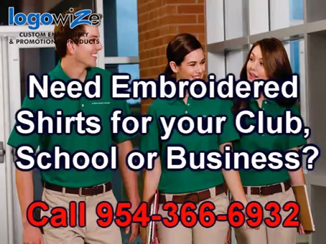 Embroidered Polo Shirts Ft Lauderdale