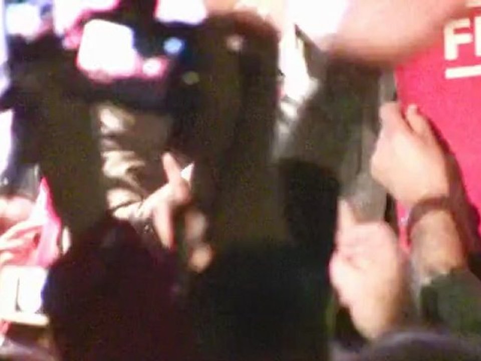 François Hollande à Rennes le 4 avril 2012