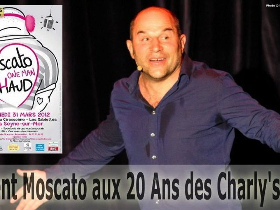 Vincent Moscato aux 20 Ans des Charly's Boys à La Seyne sur Mer