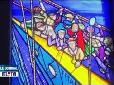 Le 14 avril 1912, le Titanic faisait naufrage dans l'océan Atlantique. Hommage aux victimes du naufrage du Titanic à Belfast.