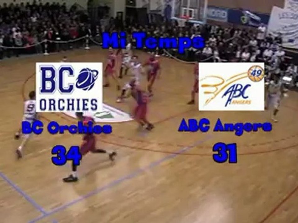 NM1 J31 BC Orchies - ABC Angers : 83 - 59