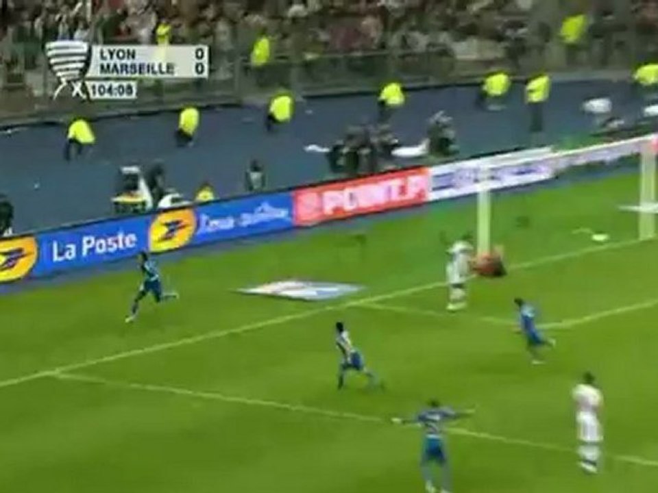 But Brandao Finale coupe de la Ligue OM / OL