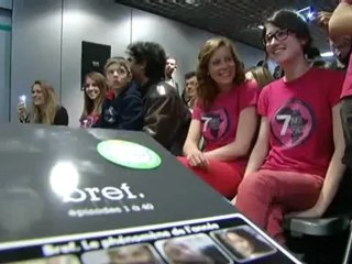 L'équipe de "Bref" et Kyan Khojandi à Reims