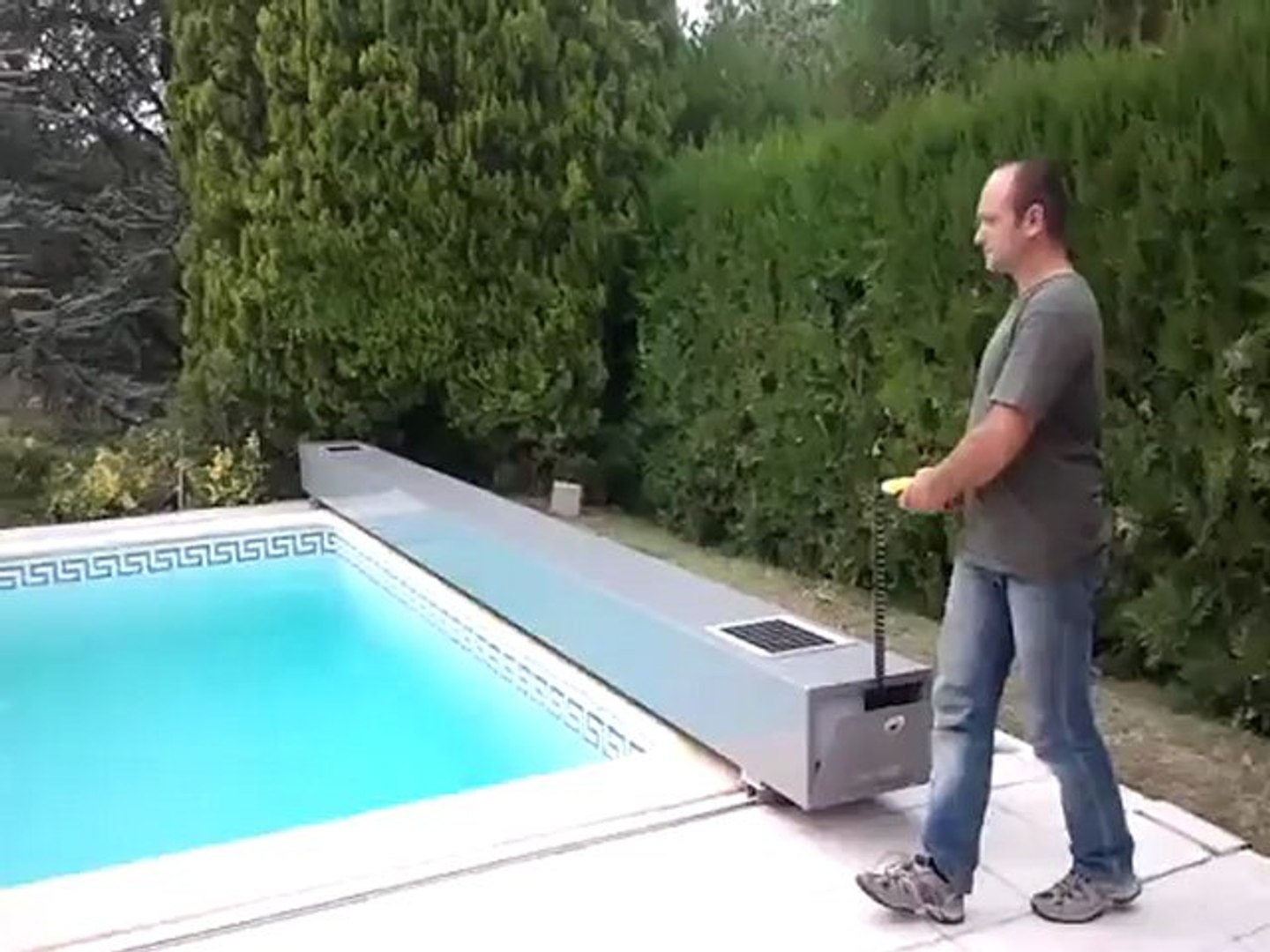 Reis ze combineren Couverture de sécurité piscine automatique - Vidéo Dailymotion
