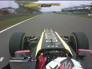 F1 2012 Chine / Course : Saubers Battle with Raikkonen