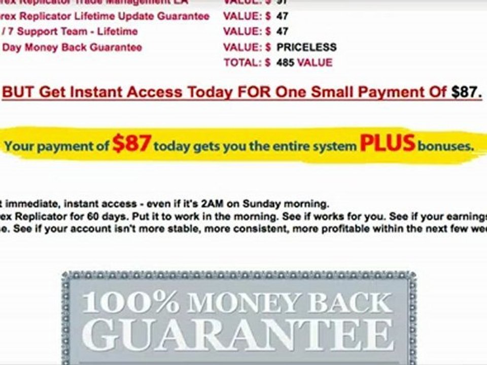 Visit the Official Forex Replicator