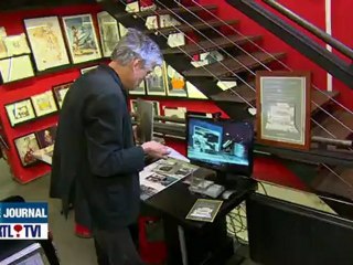 Bande dessinée  présentation de l'album original La Douce de François Schuiten. - Sujet par sujet - RTL Vidéos