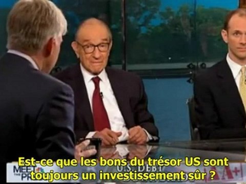 Alan Greenspan: les Etats-Unis peuvent toujours imprimer de la monnaie.