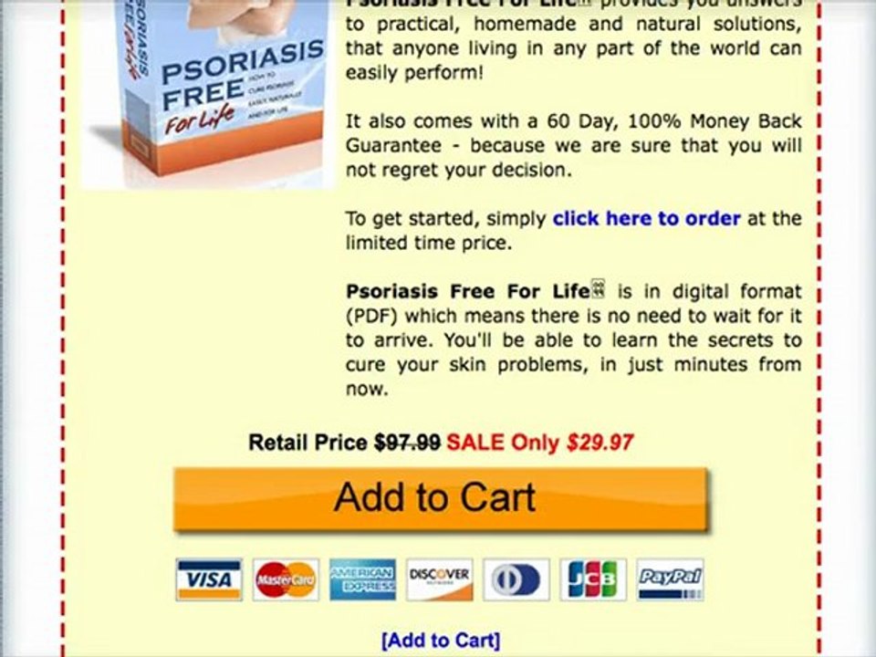 Cure Psoriasis Today!