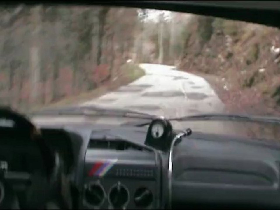 rallye de la riviere drugeon 2012 es3 Bourgeois Peterlini 205 rallye F2000.12 LP