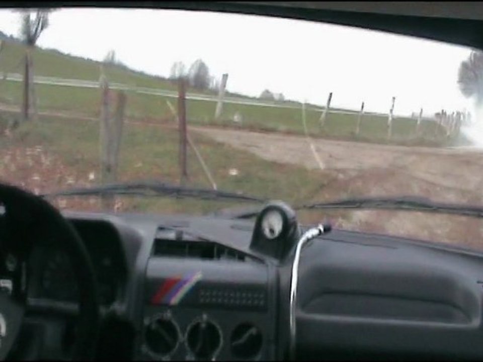 rallye de la riviere drugeon 2012 es4 Bourgeois Peterlini 205 rallye F2000.12 LP