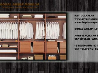 RAY DOLAP (Doğal Ahşap Mobilya)
