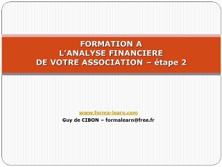 Formation analyse financière de votre association - www.formation-comptabilite.com