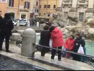 ITÁLIA - Roma - Fontaine de Trevi (2) - Fevereiro de 2012.