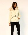 Blouson cuir Giorgio alessia blanc