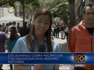 CNE desarrolla segunda jornada extraordinaria para inscribirse en el Registro Electoral