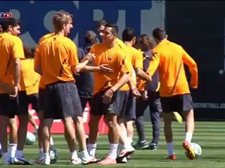 Mascherano cree que sería un "gran error" pensar ya en el Real Madrid