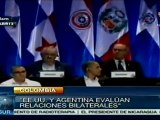 EE.UU. y Argentina evalúan relaciones bilaterales: Timerman