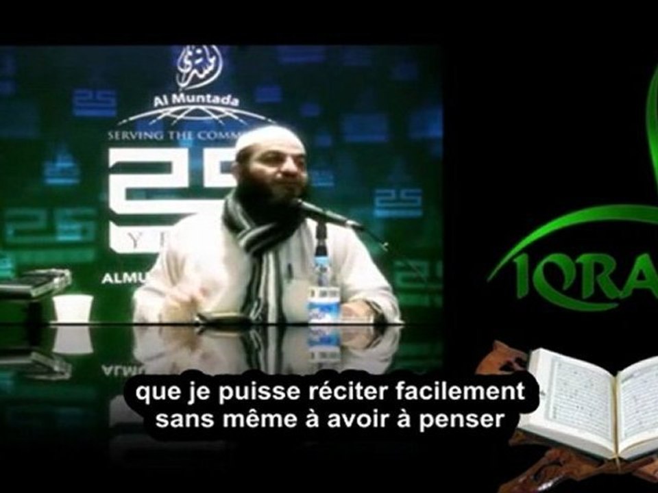 Fais du Qu'ran ton Paradis -  Shaykh Haitham Al Haddad -  Naseeha Emouvante
