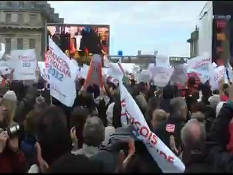 Meeting de François HOLLANDE - Vincennes le 15.04.2012