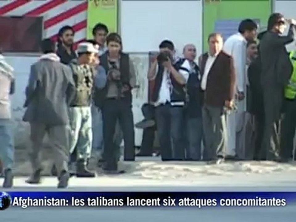 Les talibans afghans lancent six attaques concomitantes, dont trois à Kaboul