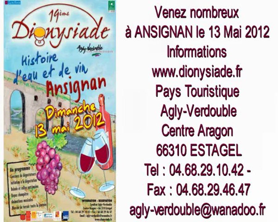 DIONYSIADES 2011 CAUDIES DE FENOUILLEDES REPAS CHAMPETRE