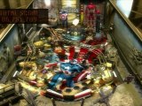 Classic Game Room : CAPTAIN AMERICA pinball table PS3 and Xbox 360 review