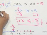 Resolver algebraicamente una desigualdad lineal con una constante (e2) - HD