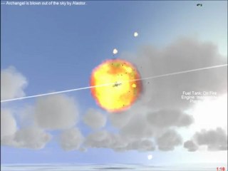 Strange dogfight