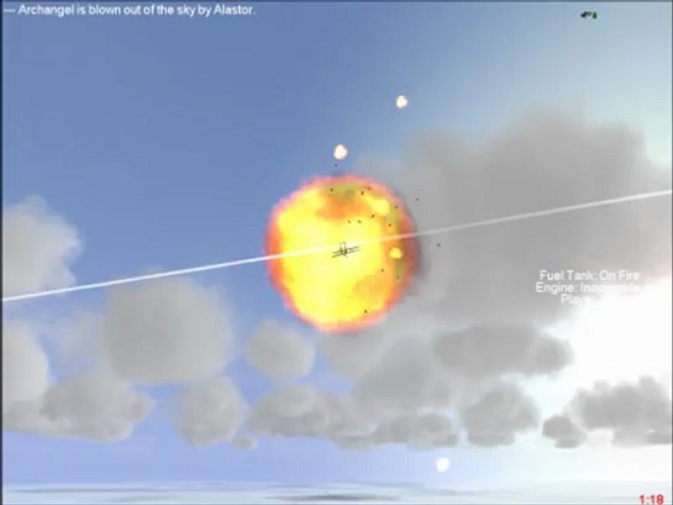 Strange dogfight