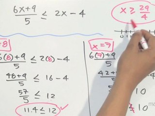 Resolver algebraicamente una desigualdad lineal racional (ejercicio 1)