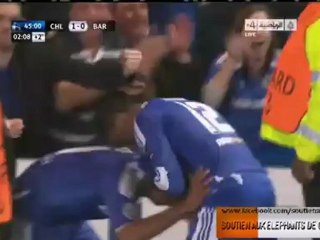 Chelsea vs Fc Barcelone Le But De Drogba